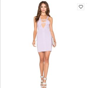 NBD X Naven Lavender What A Night Bandage Dress(M)